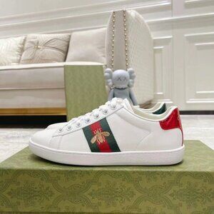 Women's GG Ace Embroidered Bee Sneakers